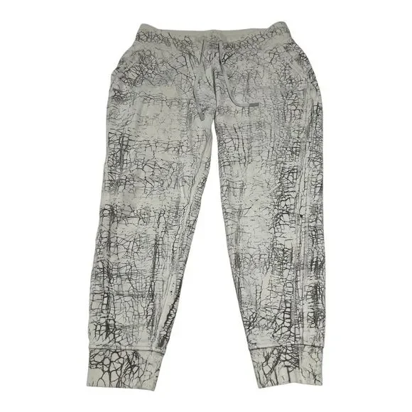 Lululemon Warm Down Jogger Women's 10 White Comfy Loungewear Casual Athleisure - Picture 1 of 13